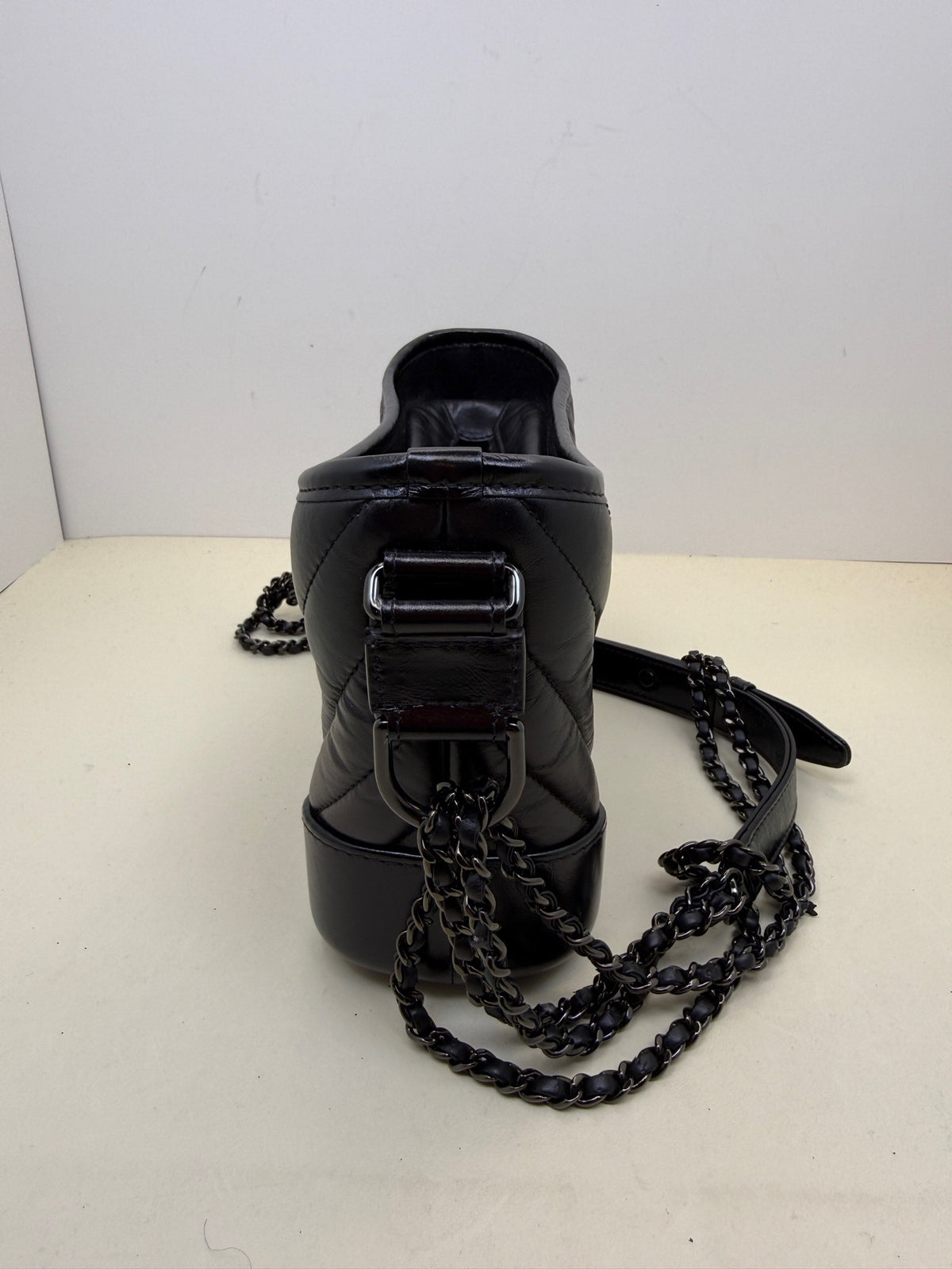 Chanel - Gabrielle Small - Leather - Black - (small)