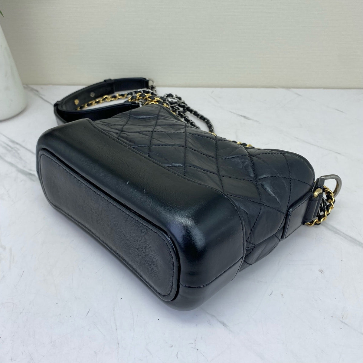 Chanel - Gabrielle Small - Leather - Black - (small)