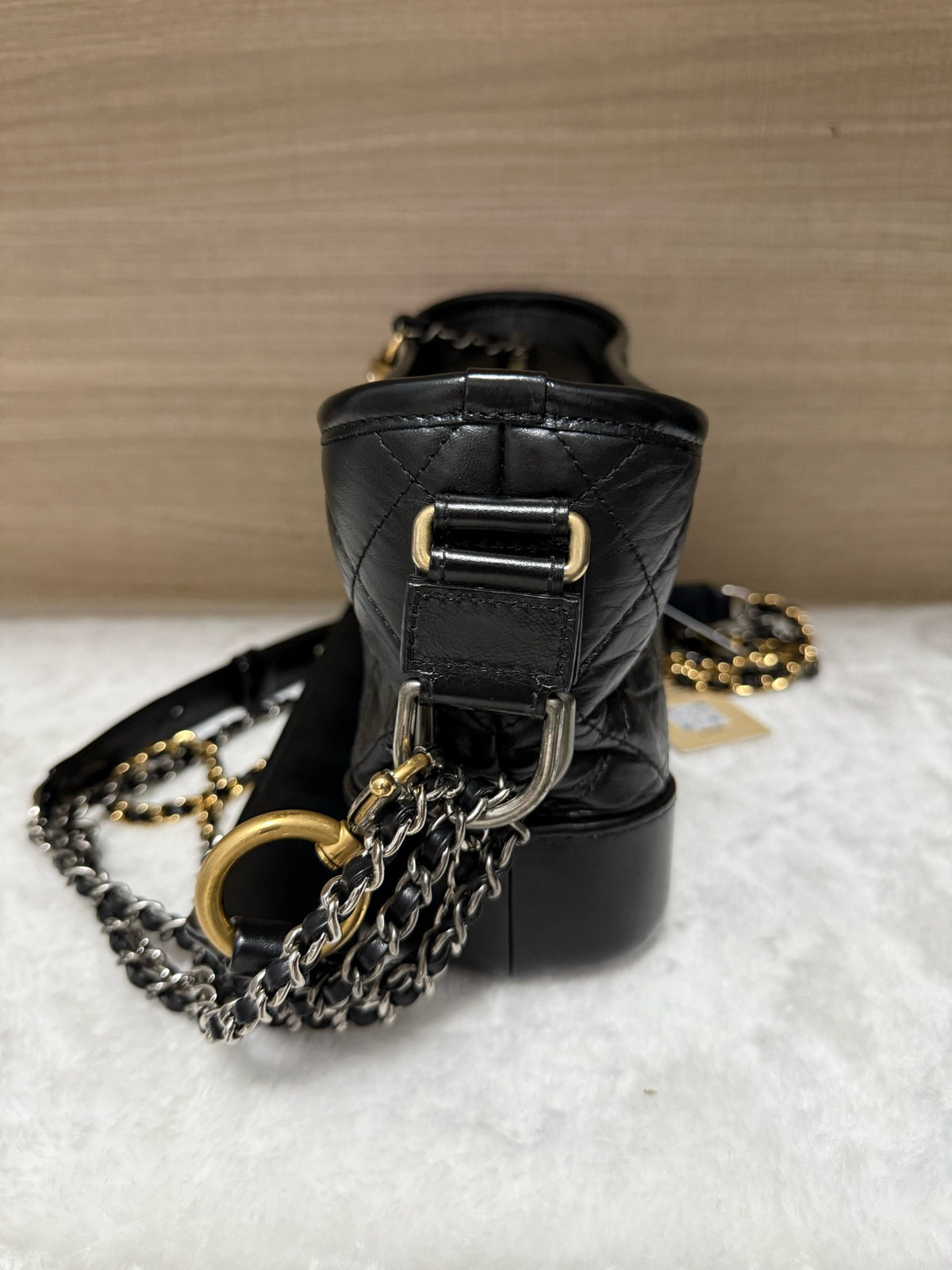 Chanel - Gabrielle Small - Leather - Black - (small)