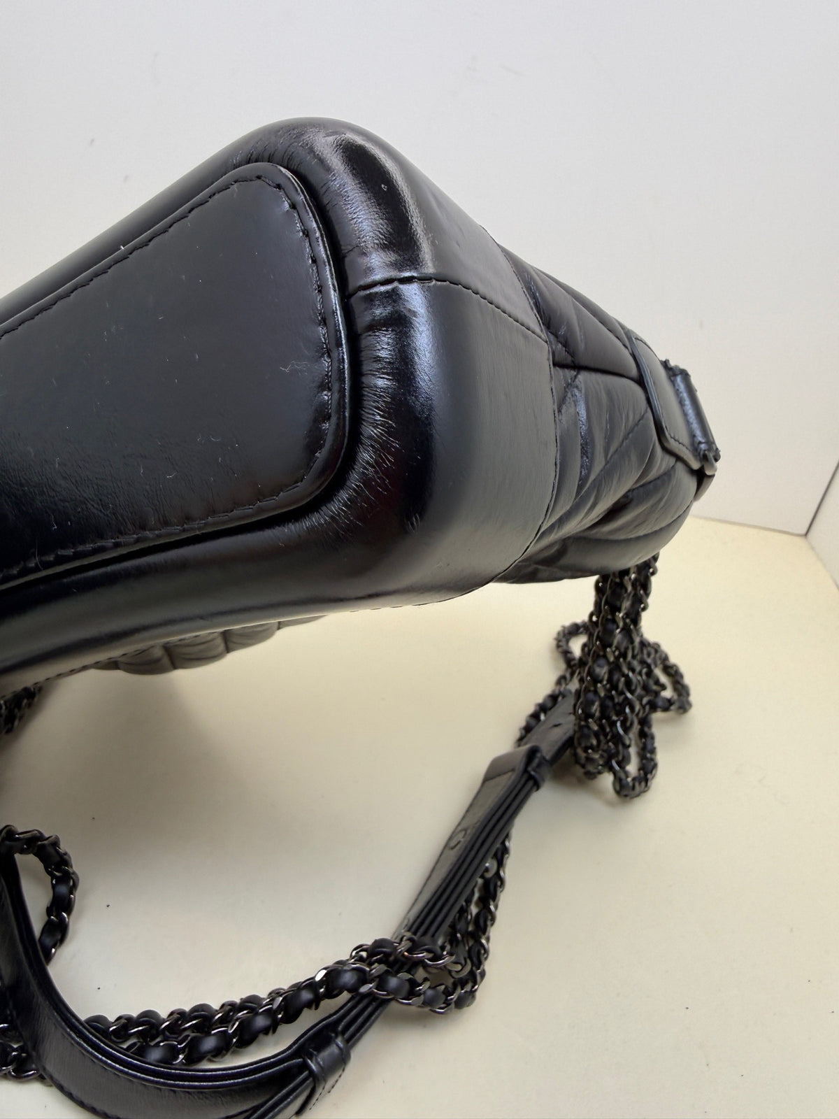 Chanel - Gabrielle Small - Leather - Black - (small)
