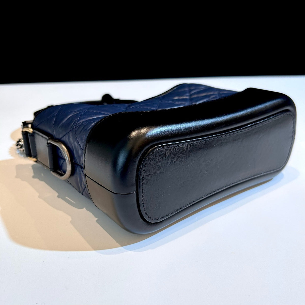 Chanel - Gabrielle Small - Leather - Blue - (small)