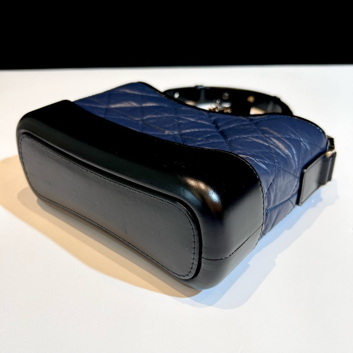 Chanel - Gabrielle Small - Leather - Blue - (small)