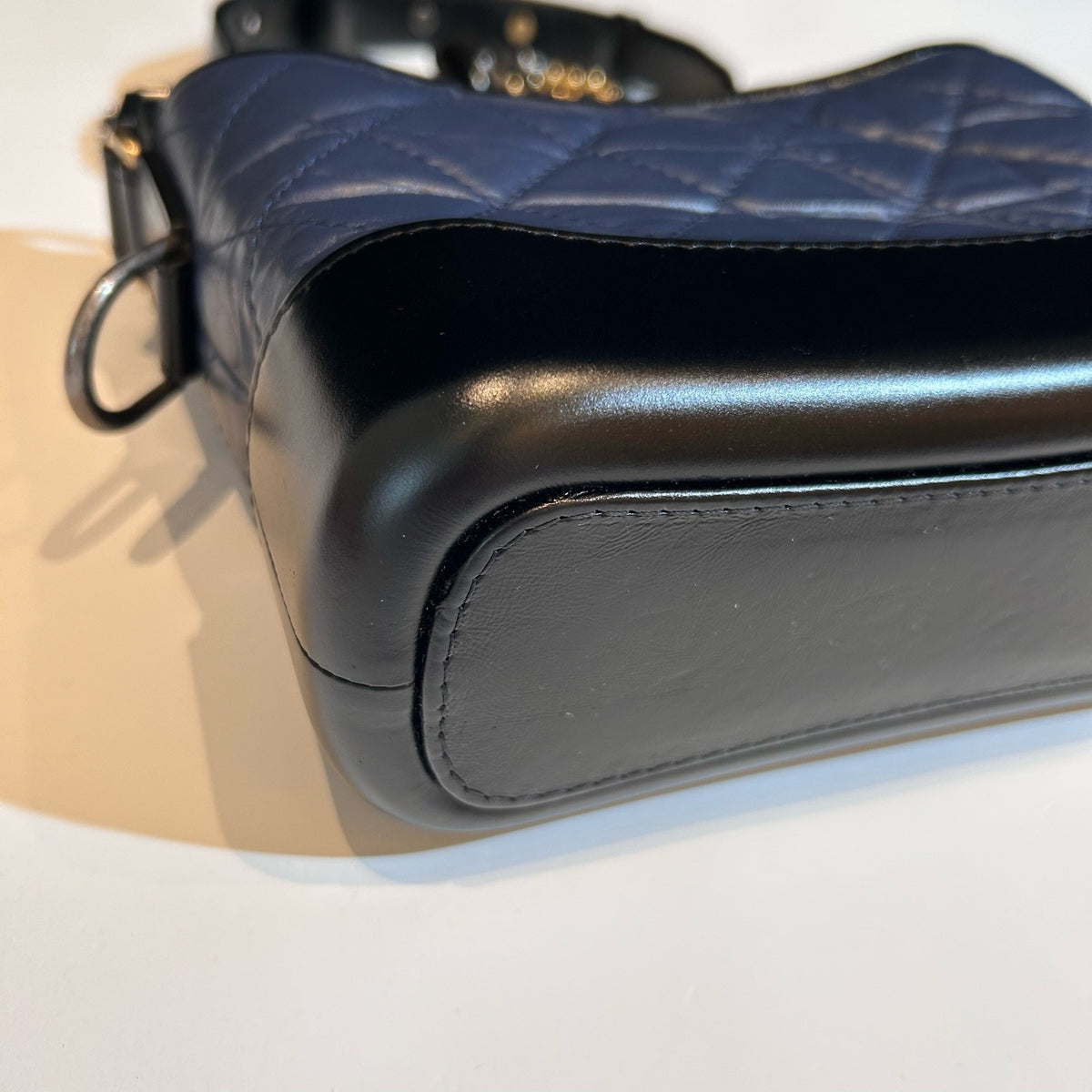 Chanel - Gabrielle Small - Leather - Blue - (small)