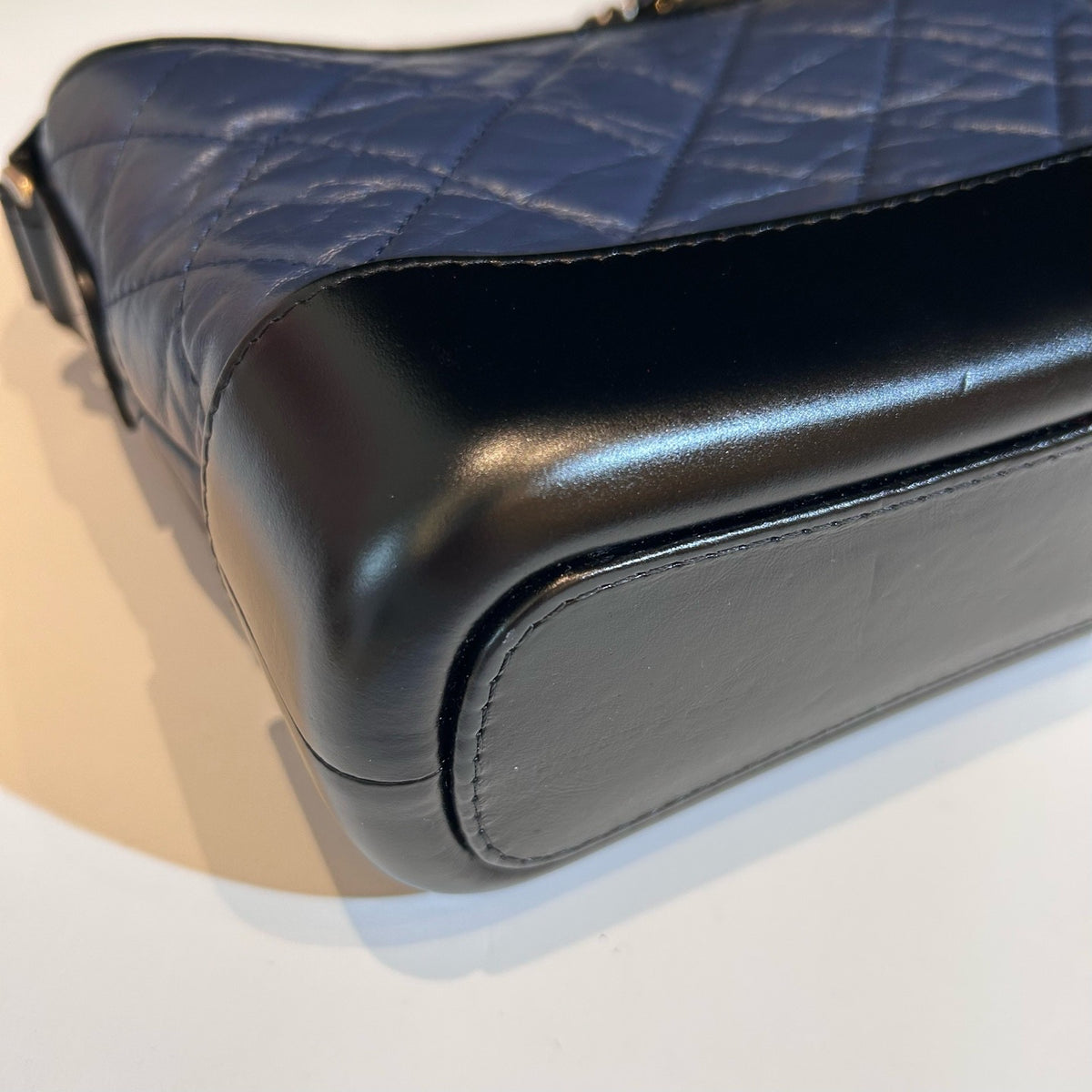 Chanel - Gabrielle Small - Leather - Blue - (small)