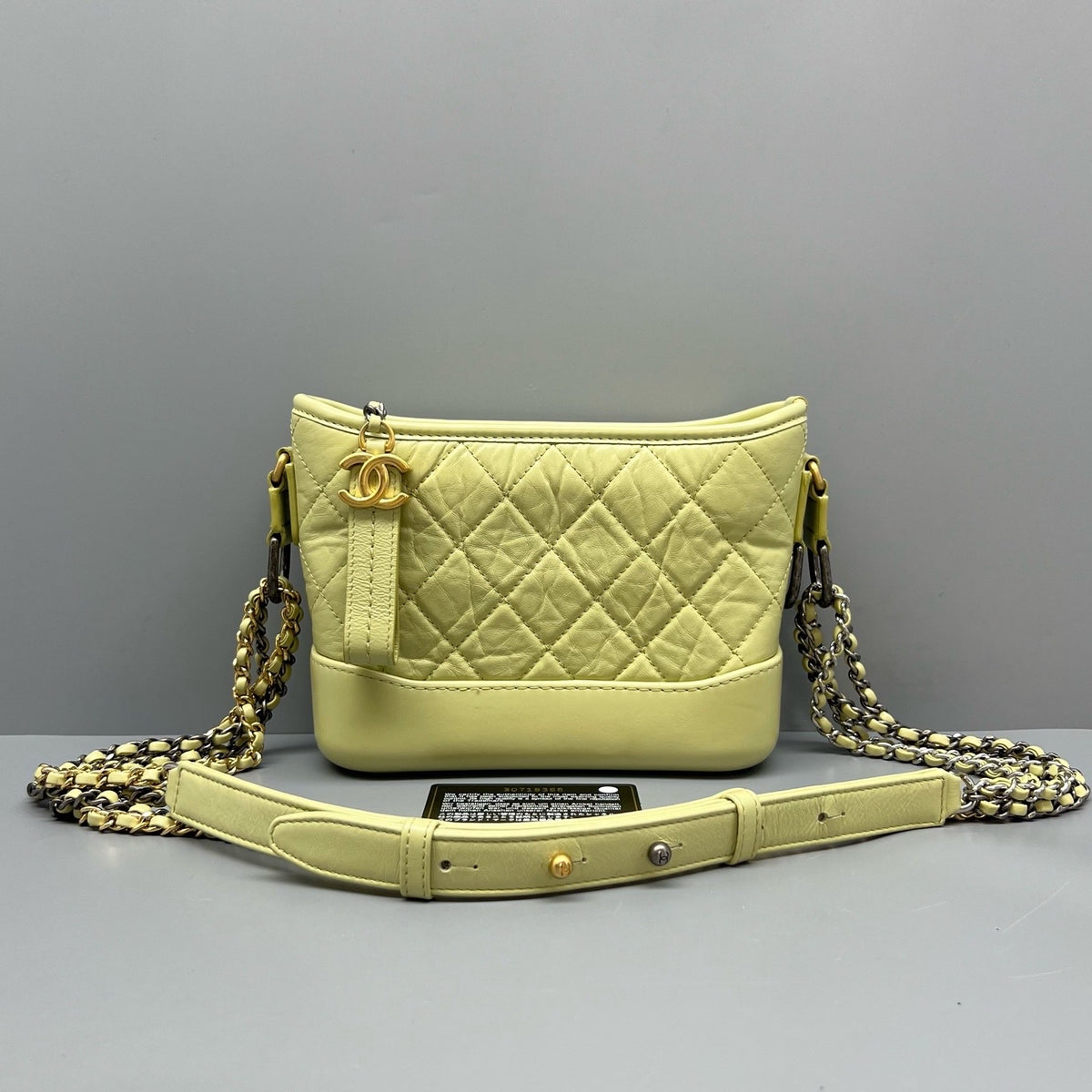 Chanel - Gabrielle Small - Leather - Green - (small)