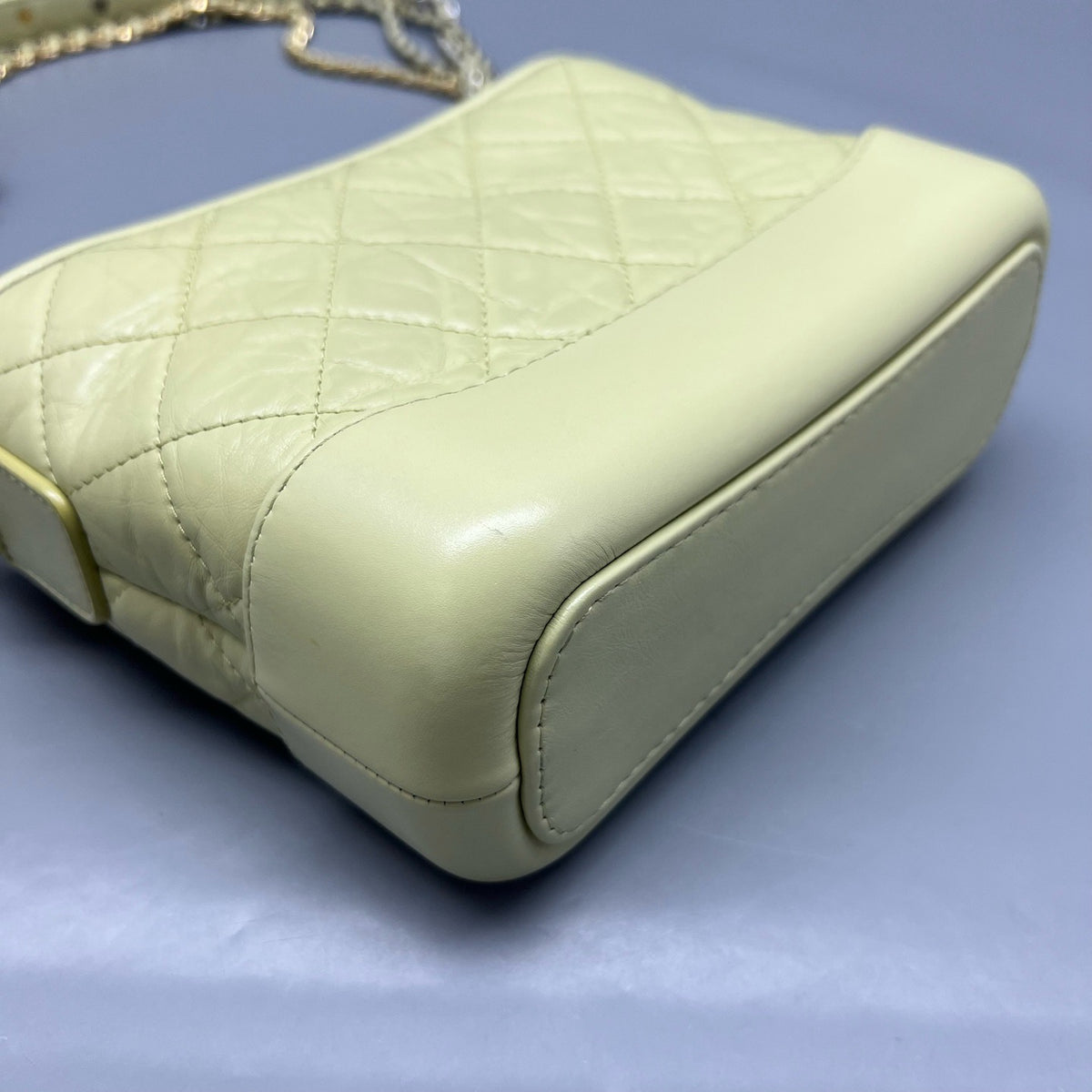 Chanel - Gabrielle Small - Leather - Green - (small)