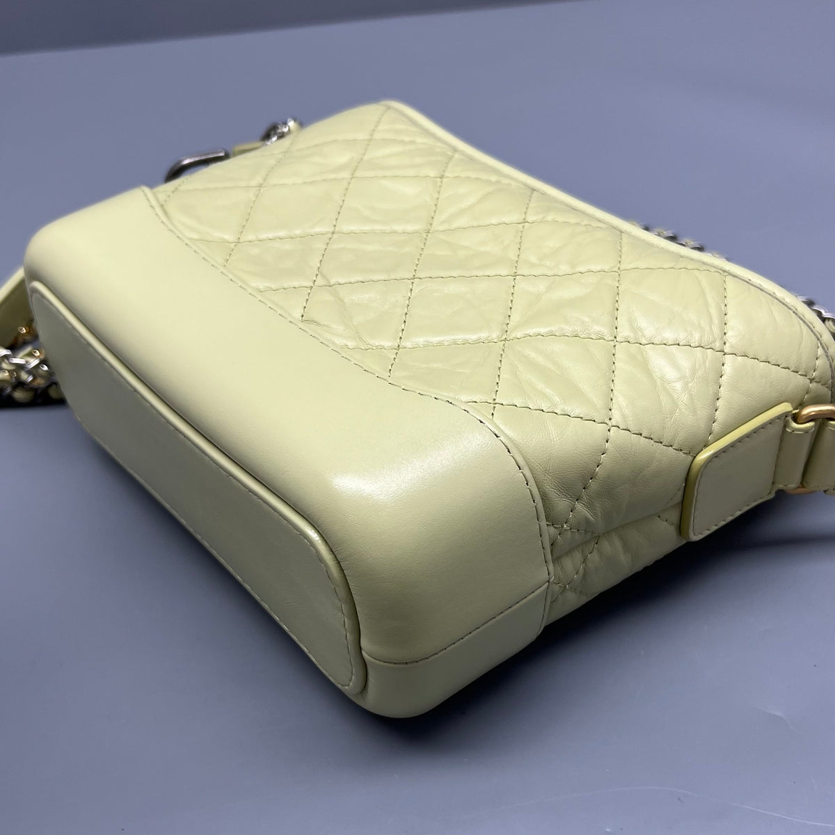 Chanel - Gabrielle Small - Leather - Green - (small)