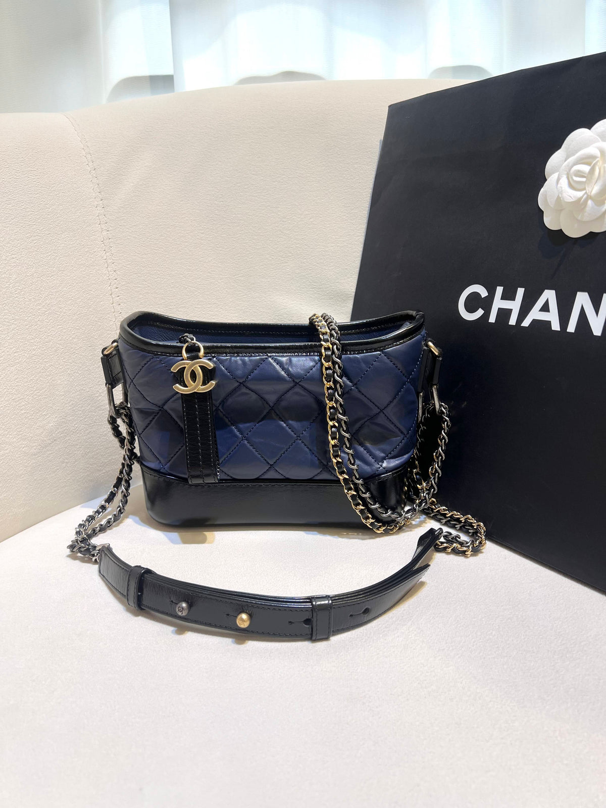 Chanel - Gabrielle Small - Leather - Multicolour - (small)