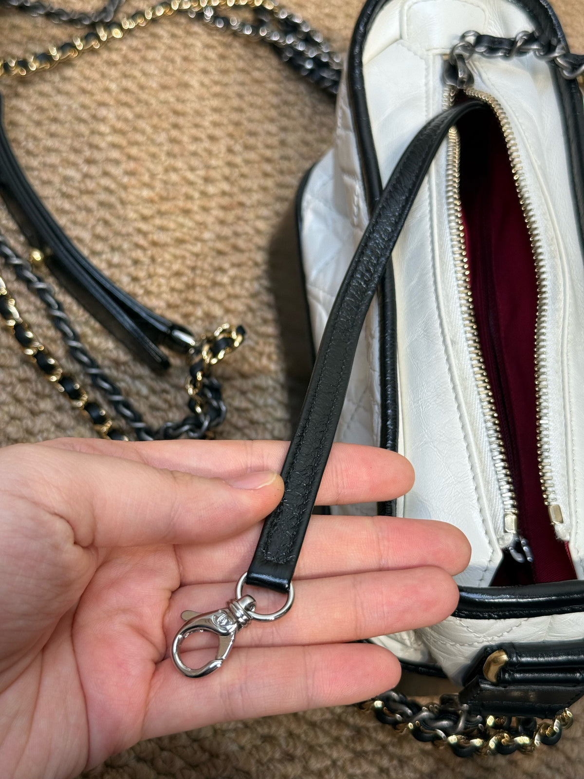 Chanel - Gabrielle Small - Leather - Multicolour - (small)