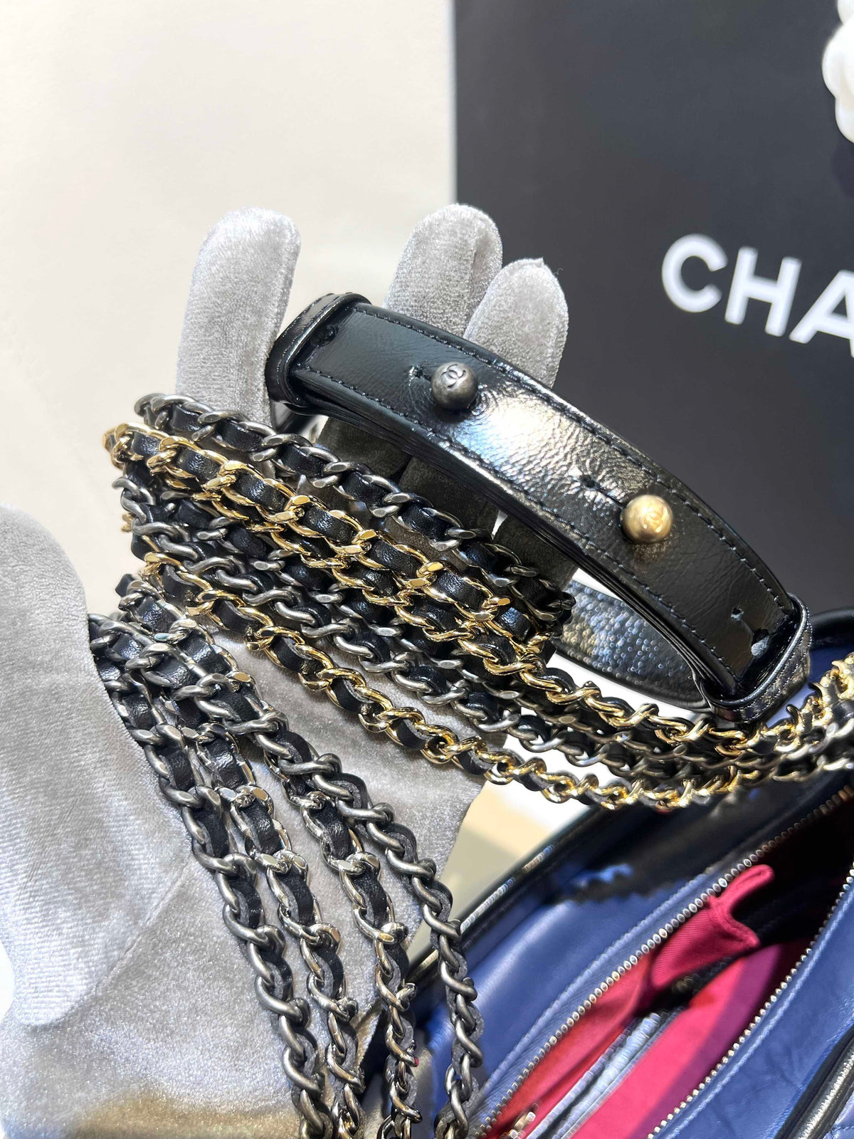 Chanel - Gabrielle Small - Leather - Multicolour - (small)