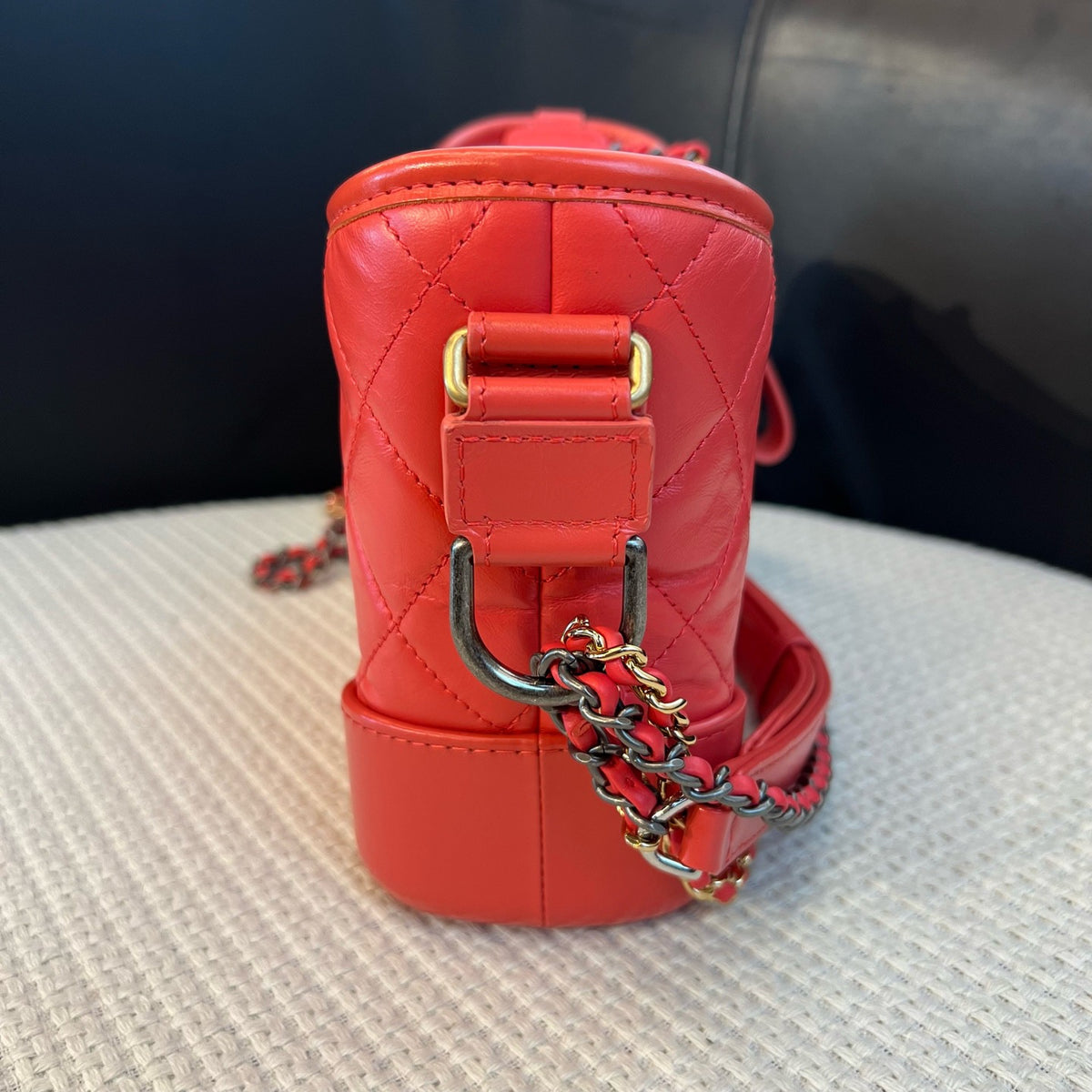 Chanel - Gabrielle Small - Leather - Pink - (small)