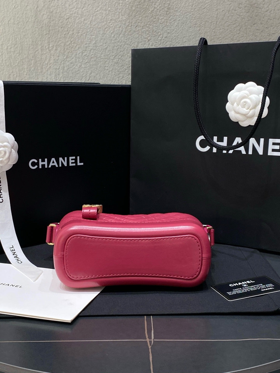 Chanel - Gabrielle Small - Leather - Pink - (small)