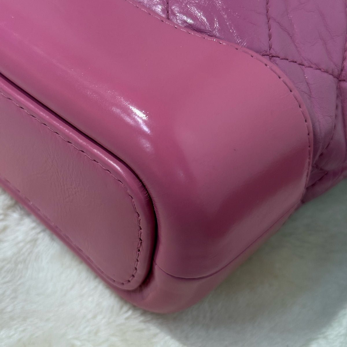 Chanel - Gabrielle Small - Leather - Pink - (small)