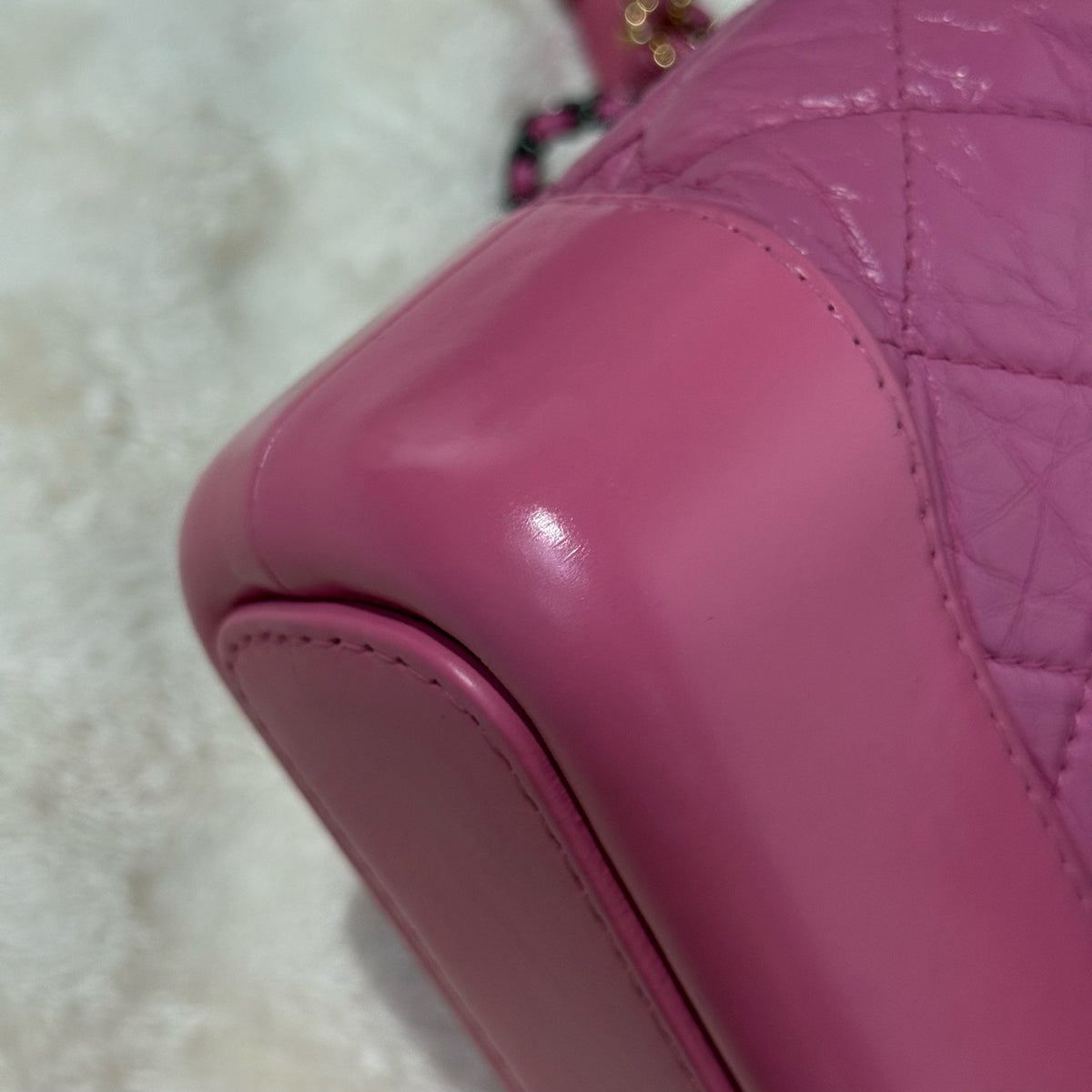 Chanel - Gabrielle Small - Leather - Pink - (small)
