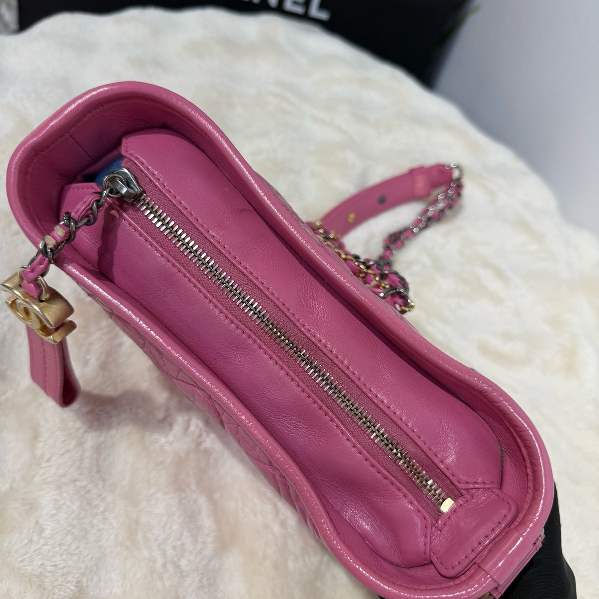 Chanel - Gabrielle Small - Leather - Pink - (small)