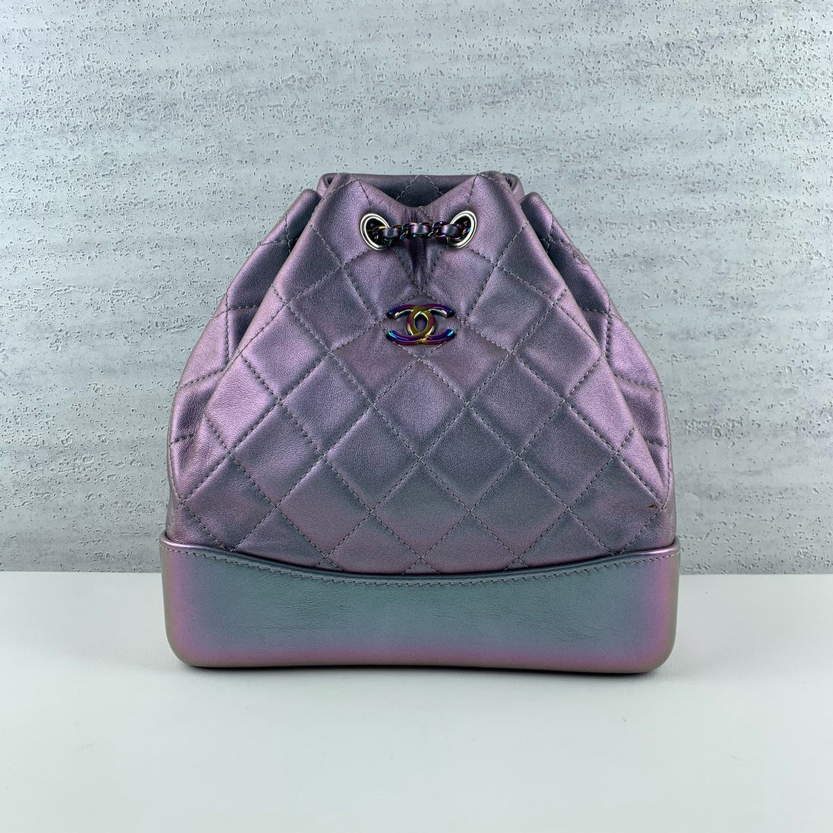 Chanel - Gabrielle Small - Leather - Purple - (Small)