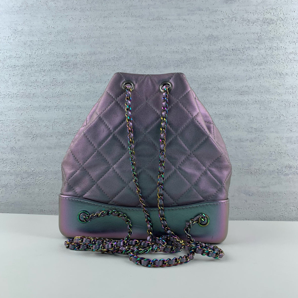 Chanel - Gabrielle Small - Leather - Purple - (Small)