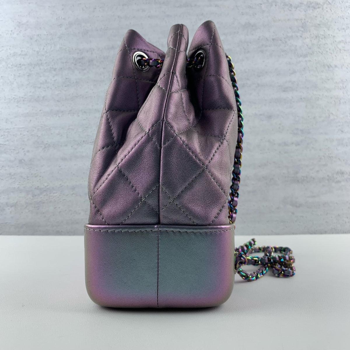 Chanel - Gabrielle Small - Leather - Purple - (Small)