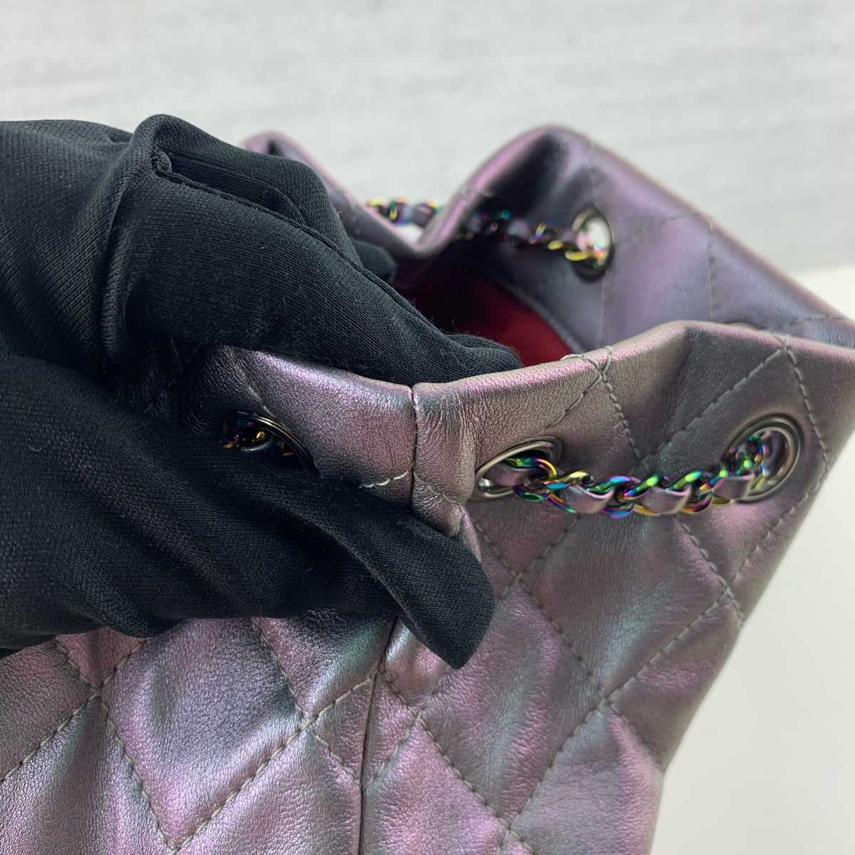 Chanel - Gabrielle Small - Leather - Purple - (Small)