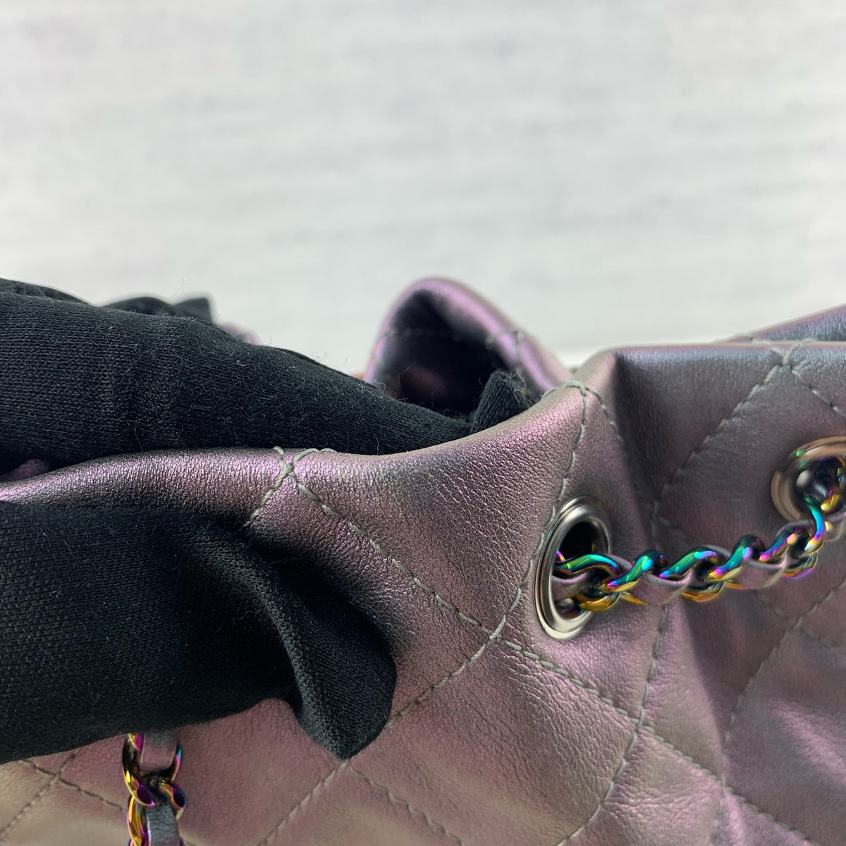 Chanel - Gabrielle Small - Leather - Purple - (Small)