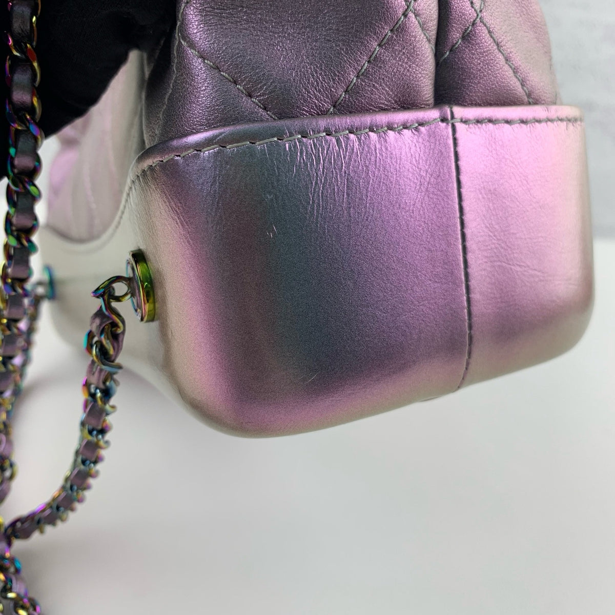 Chanel - Gabrielle Small - Leather - Purple - (Small)