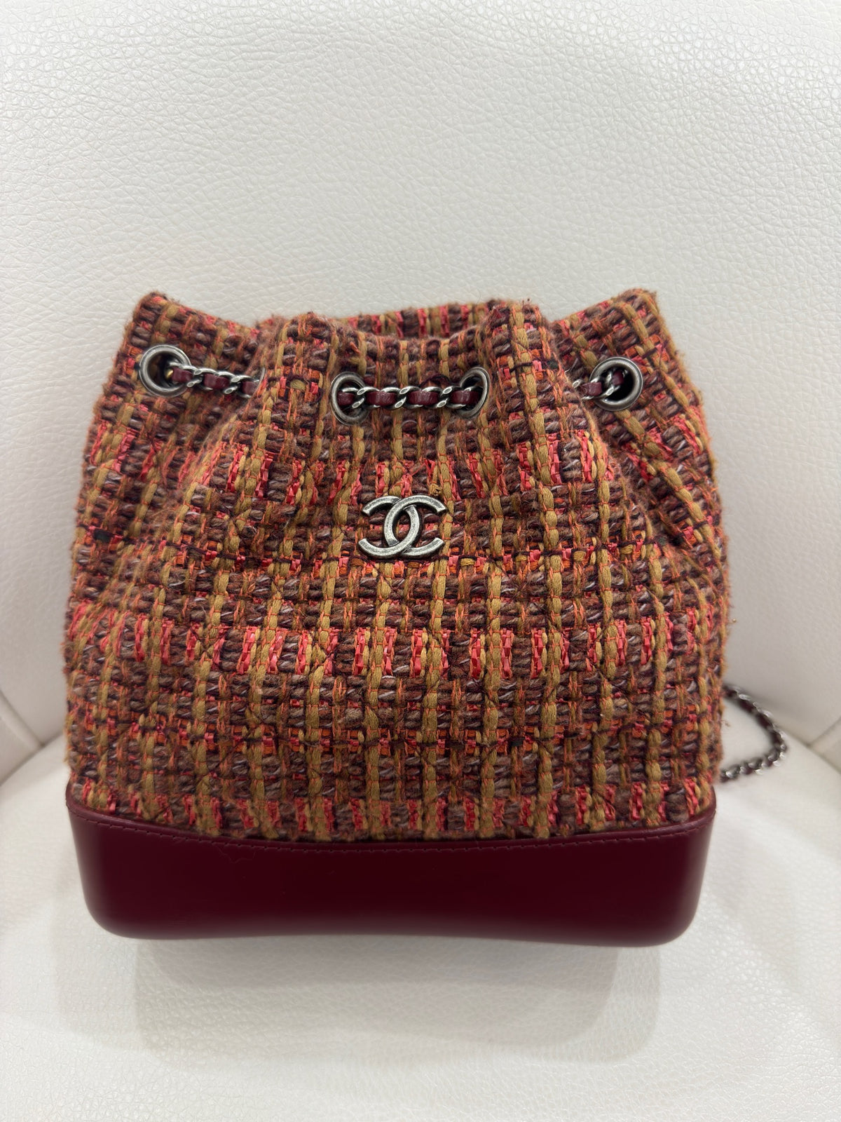 Chanel - Gabrielle Small - Tweed - Multicolour - (small)