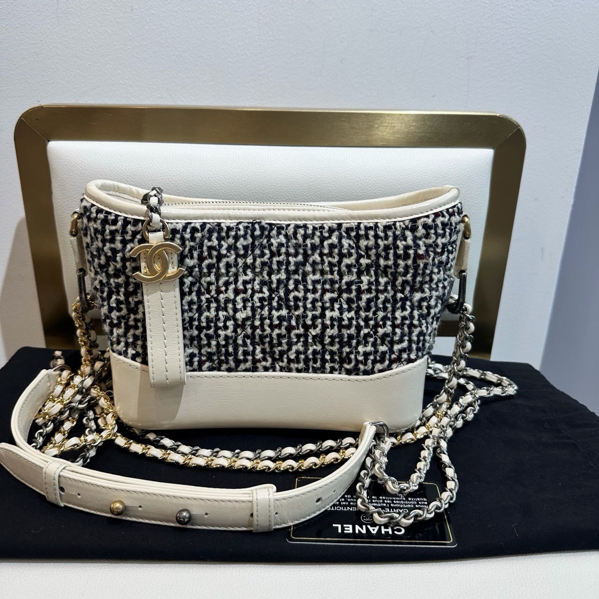 Chanel - Gabrielle Small - Tweed - Multicolour - (small)