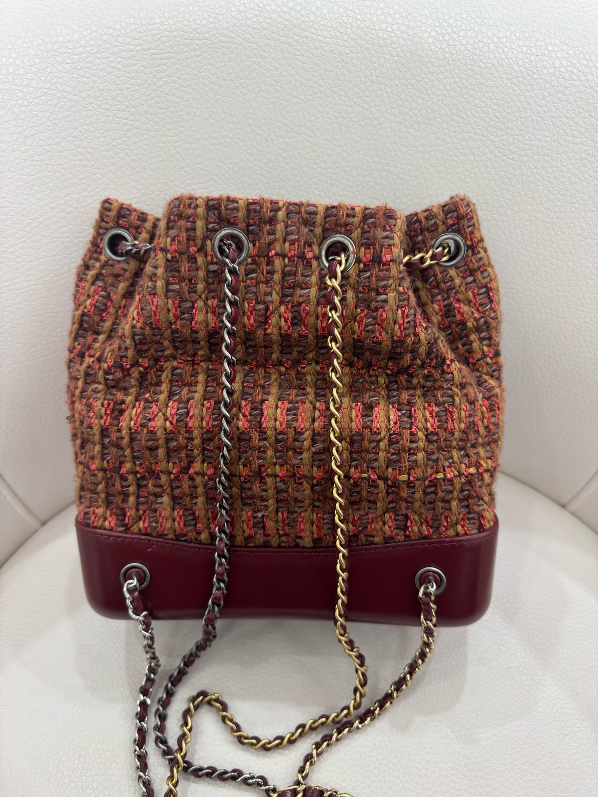 Chanel - Gabrielle Small - Tweed - Multicolour - (small)