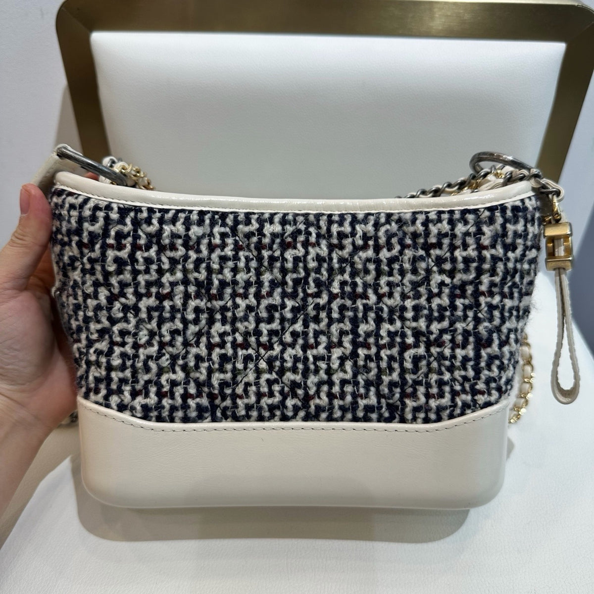 Chanel - Gabrielle Small - Tweed - Multicolour - (small)