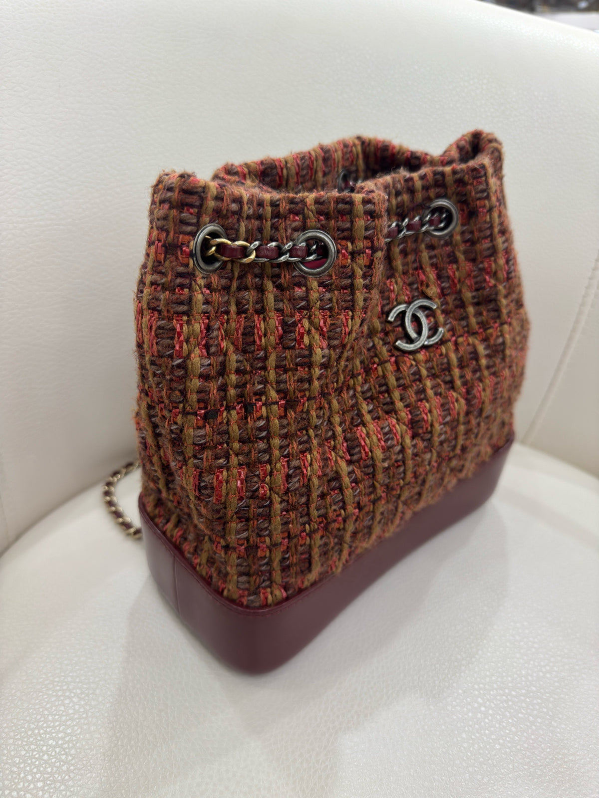 Chanel - Gabrielle Small - Tweed - Multicolour - (small)