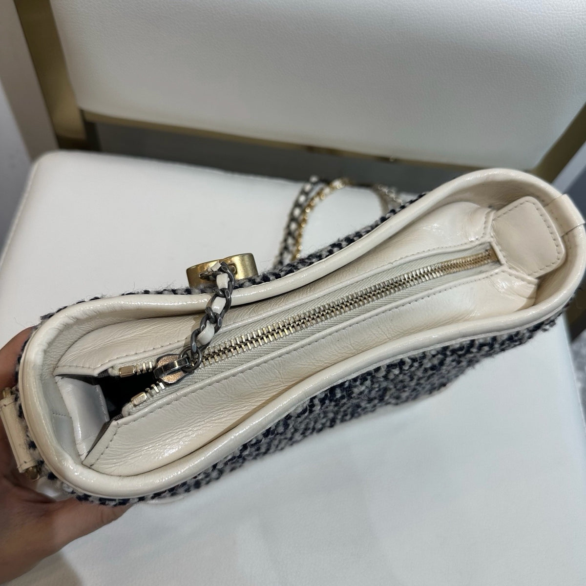 Chanel - Gabrielle Small - Tweed - Multicolour - (small)
