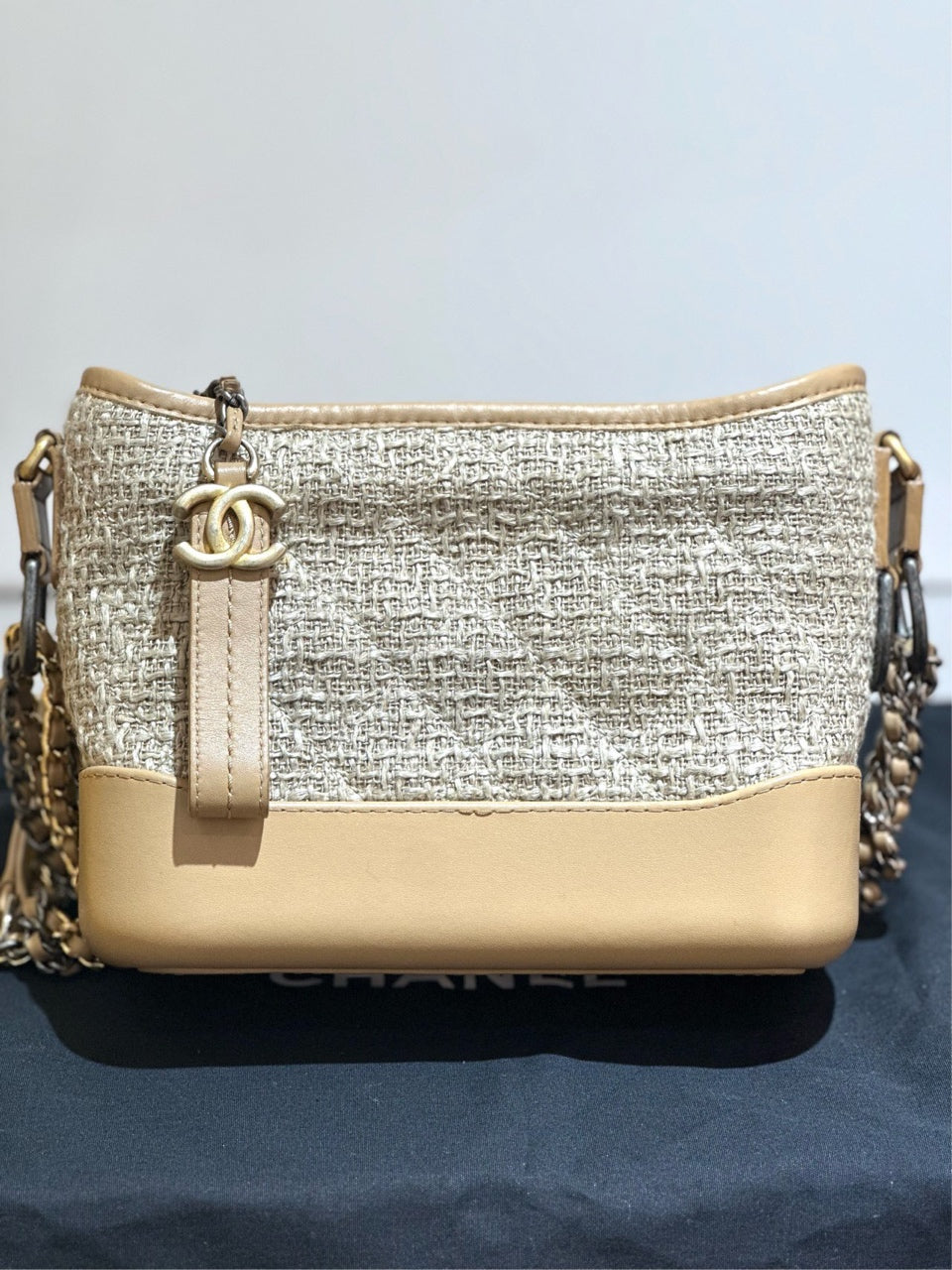 Chanel - Gabrielle - Tweed - Beige - (small)