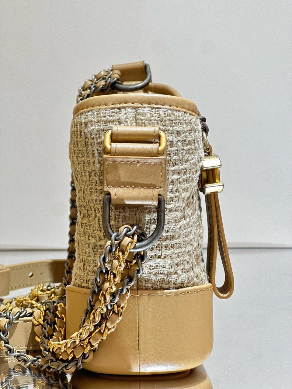 Chanel - Gabrielle - Tweed - Beige - (small)