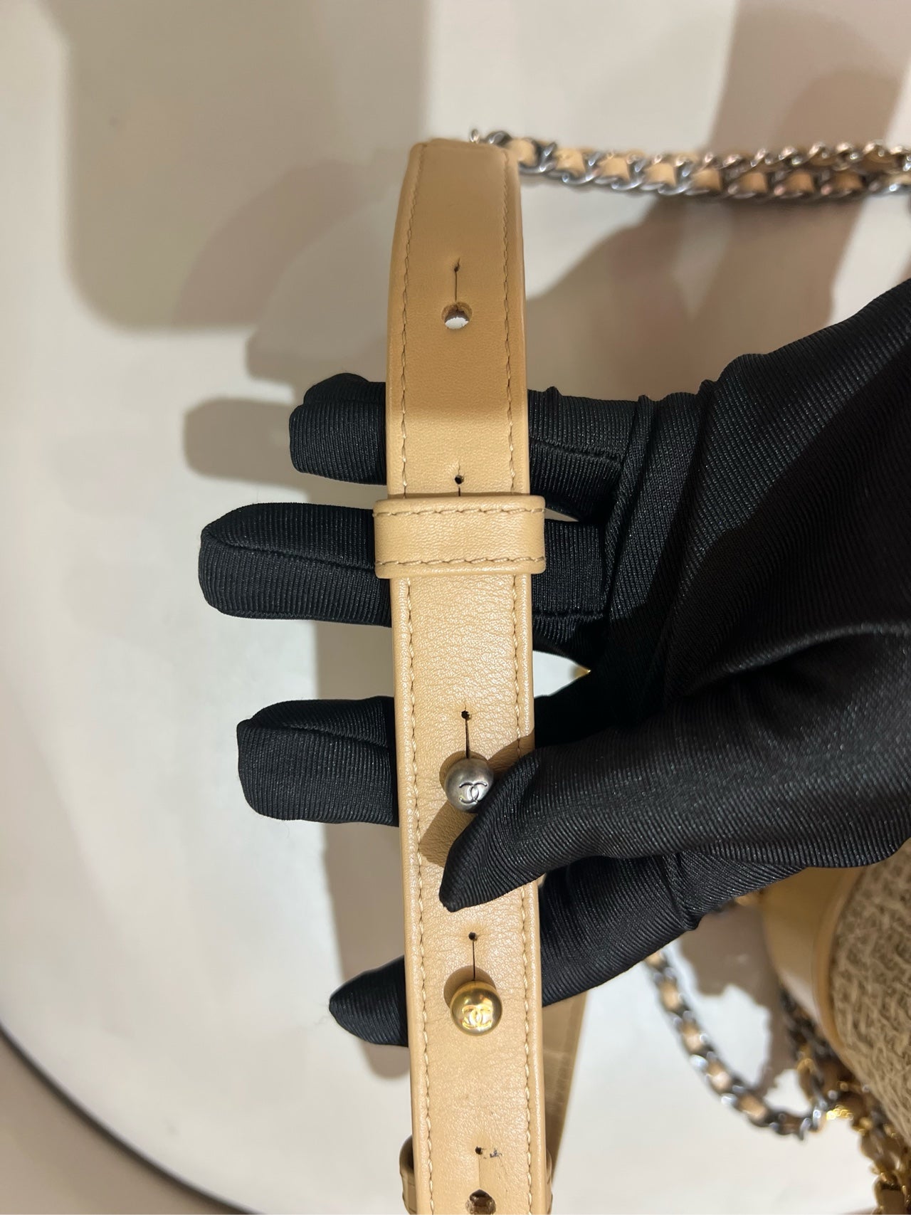 Chanel - Gabrielle - Tweed - Beige - (small)