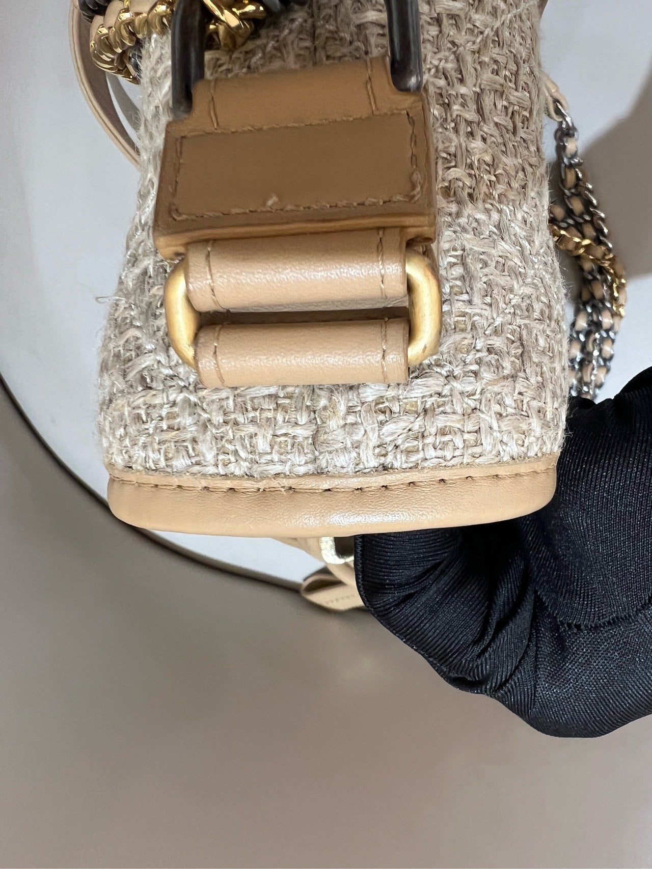 Chanel - Gabrielle - Tweed - Beige - (small)