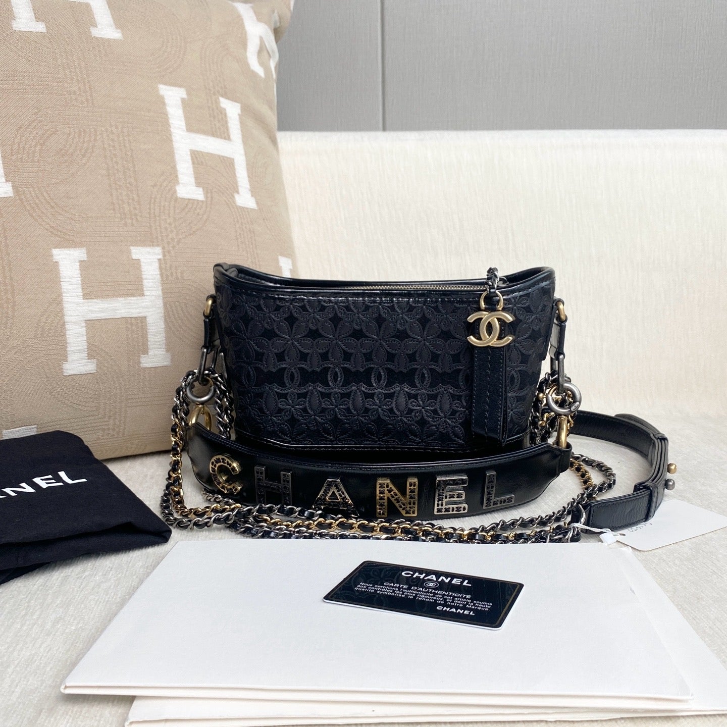 Chanel - Gabrielle - Tweed - Black - (mini)