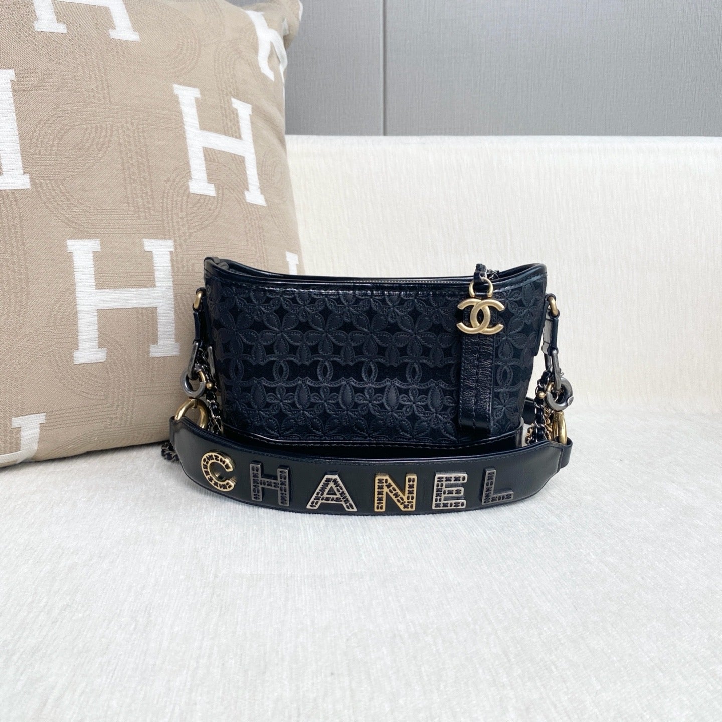 Chanel - Gabrielle - Tweed - Black - (mini)