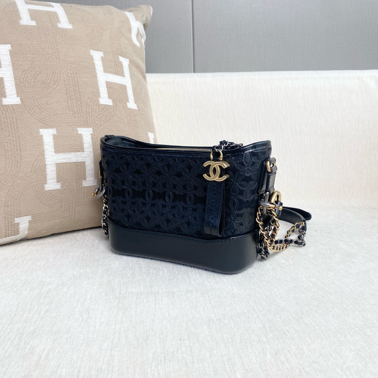 Chanel - Gabrielle - Tweed - Black - (mini)