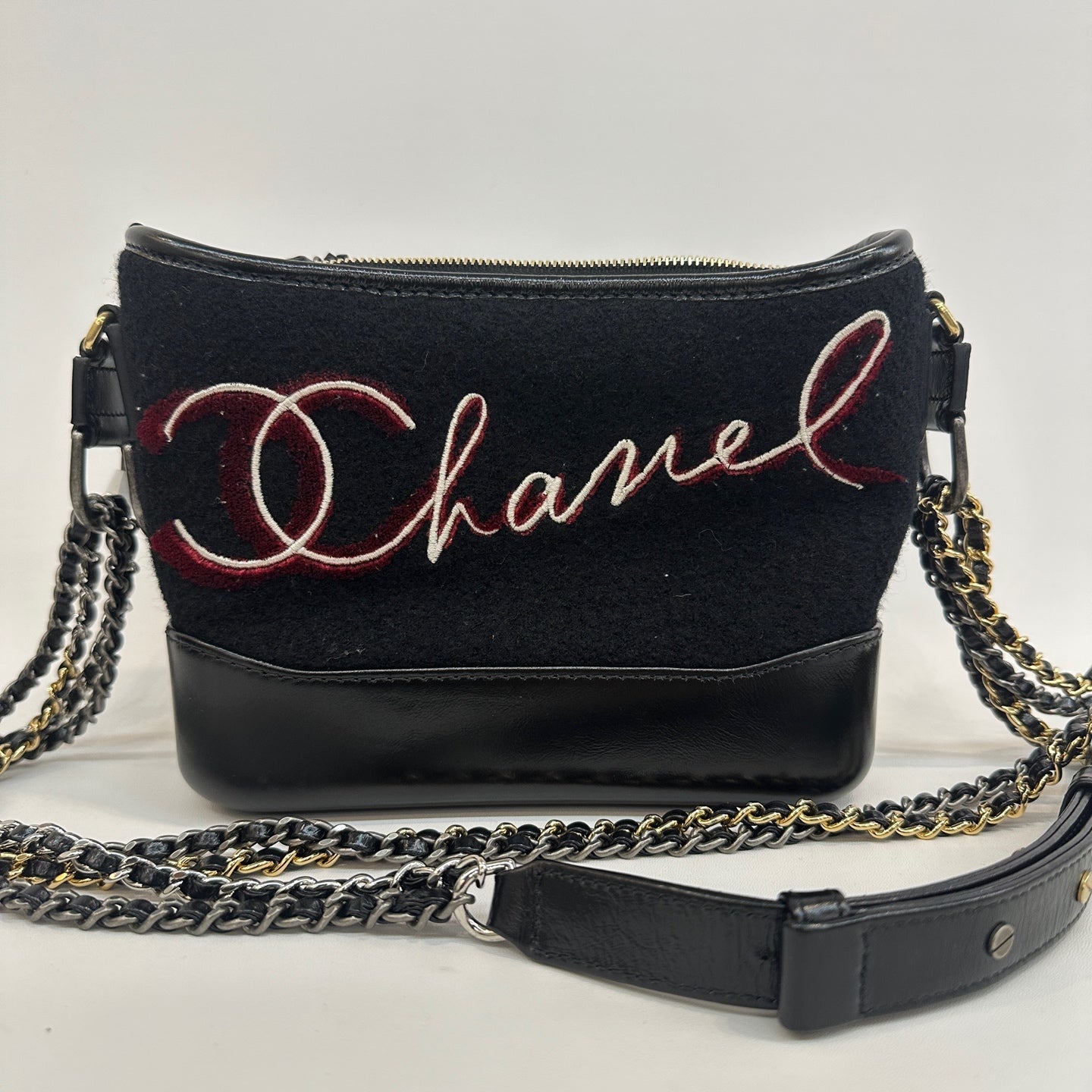 Chanel - Gabrielle - Tweed - Black - (small)
