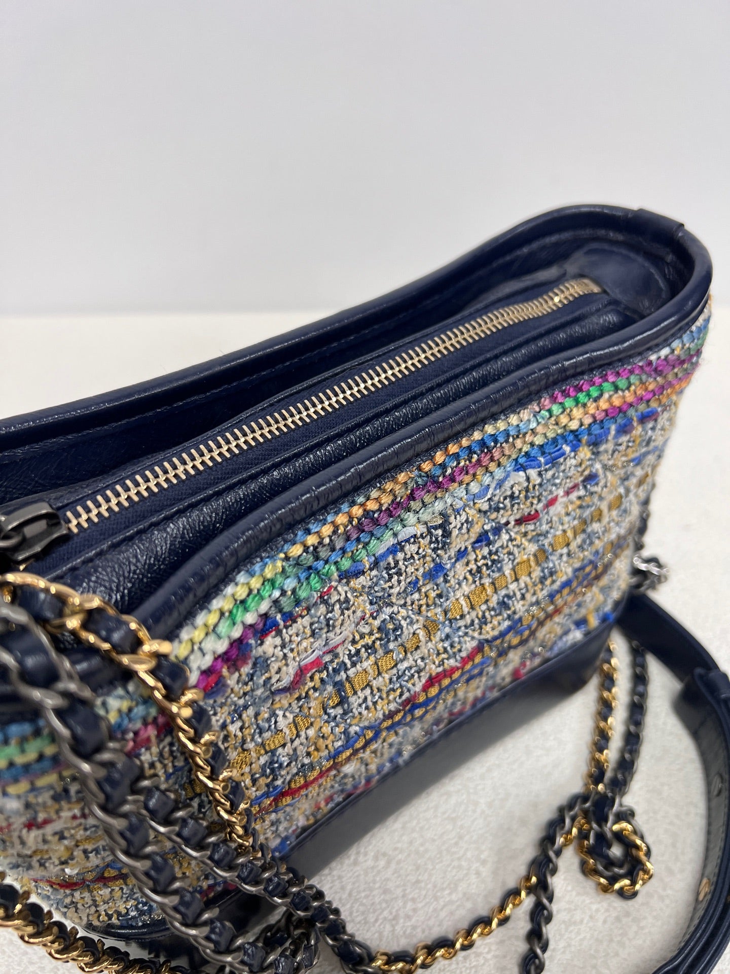 Chanel - Gabrielle - Tweed - Navy - (small)
