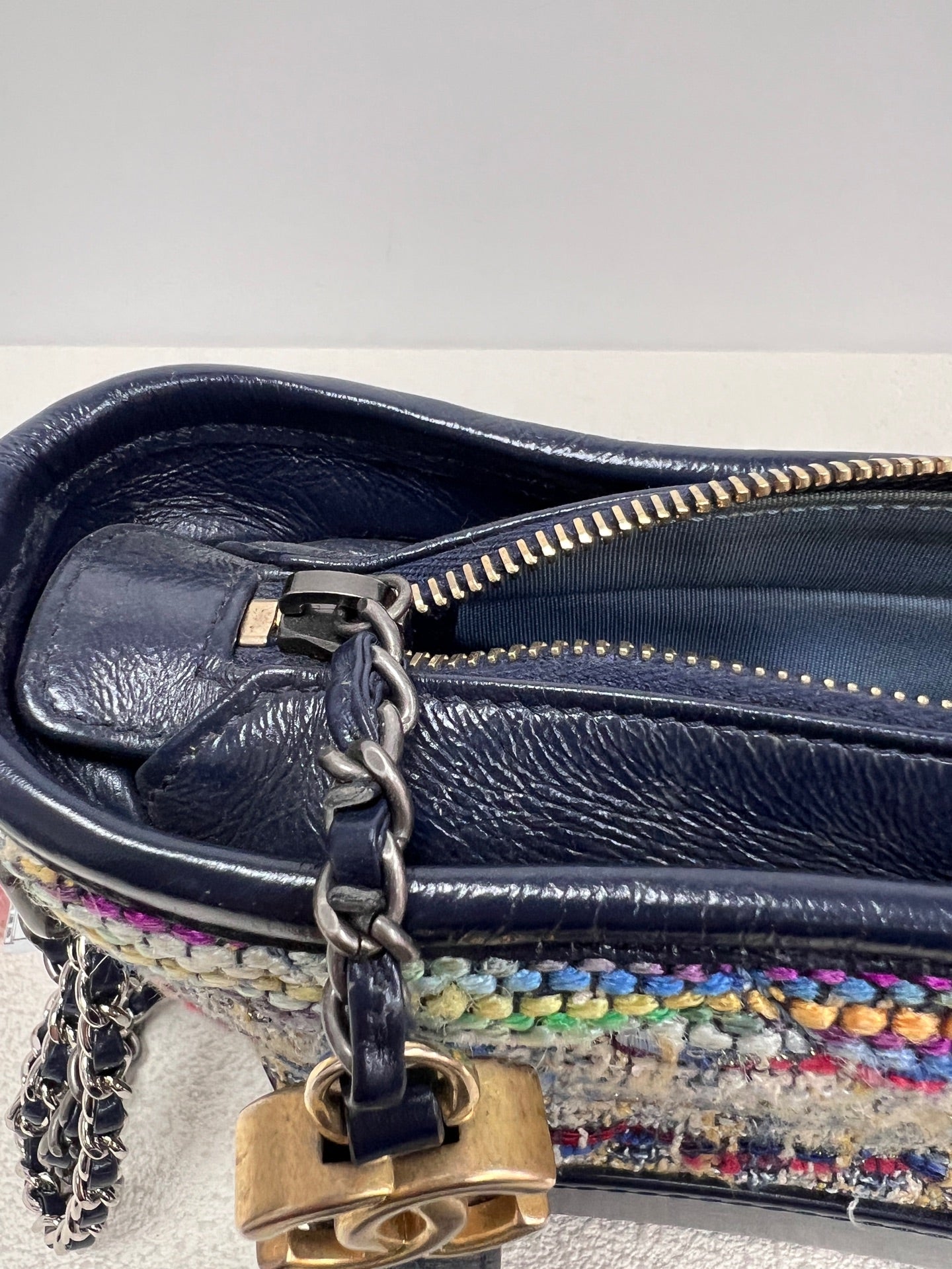Chanel - Gabrielle - Tweed - Navy - (small)