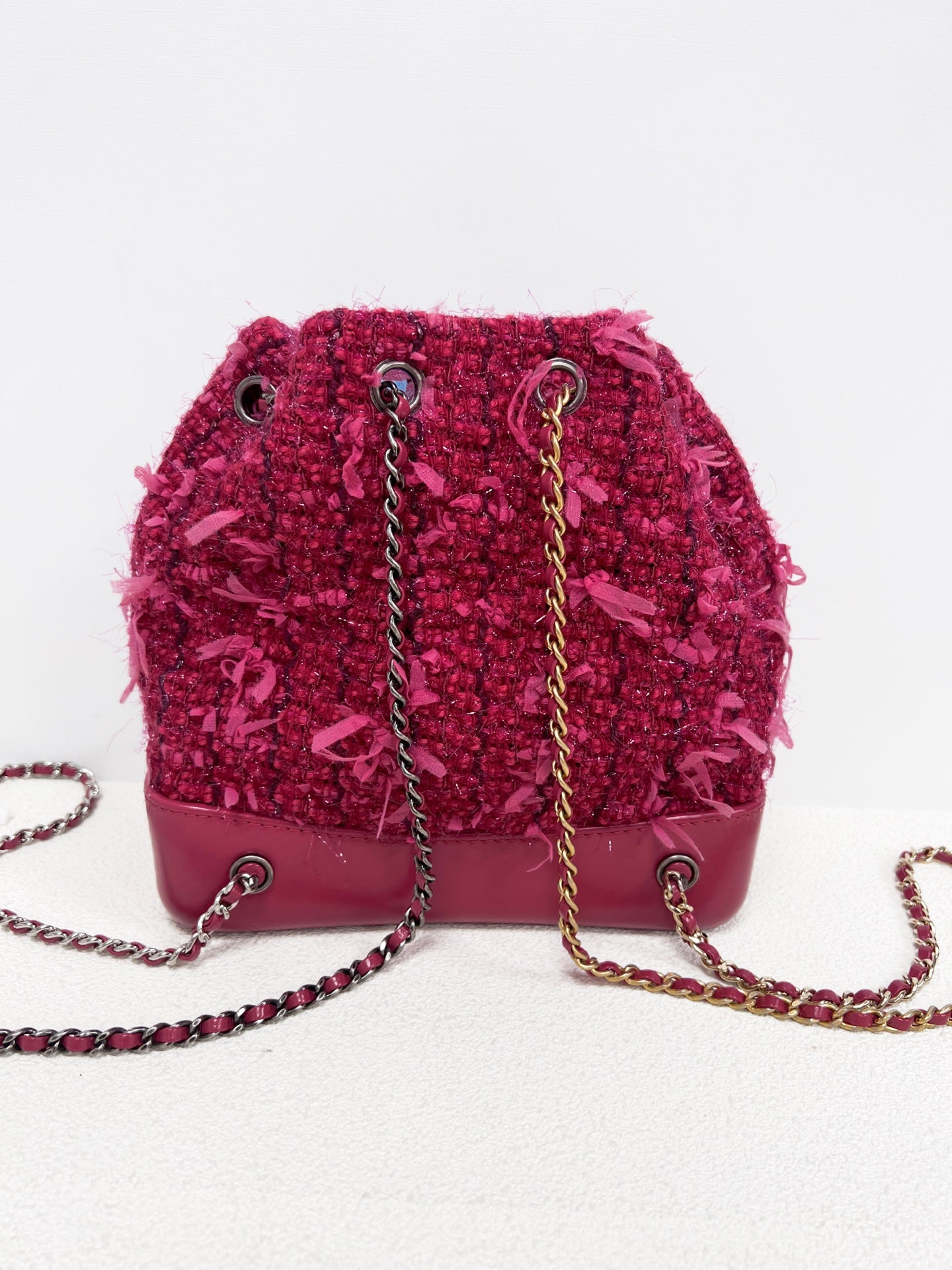 Chanel - Gabrielle - Tweed - Pink - (small)
