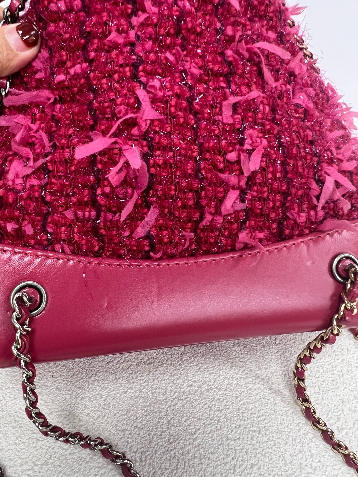 Chanel - Gabrielle - Tweed - Pink - (small)