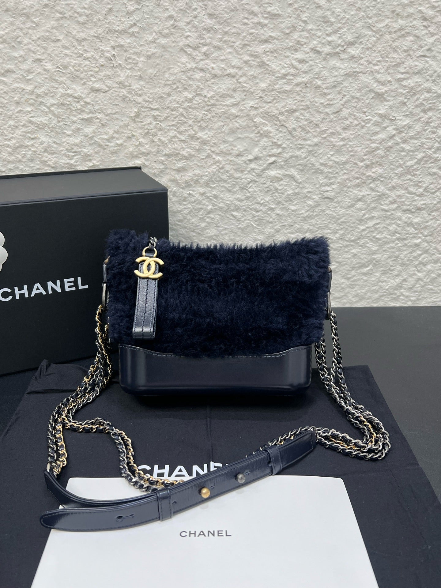 Chanel - Gabrielle - Wool - Navy - (small)