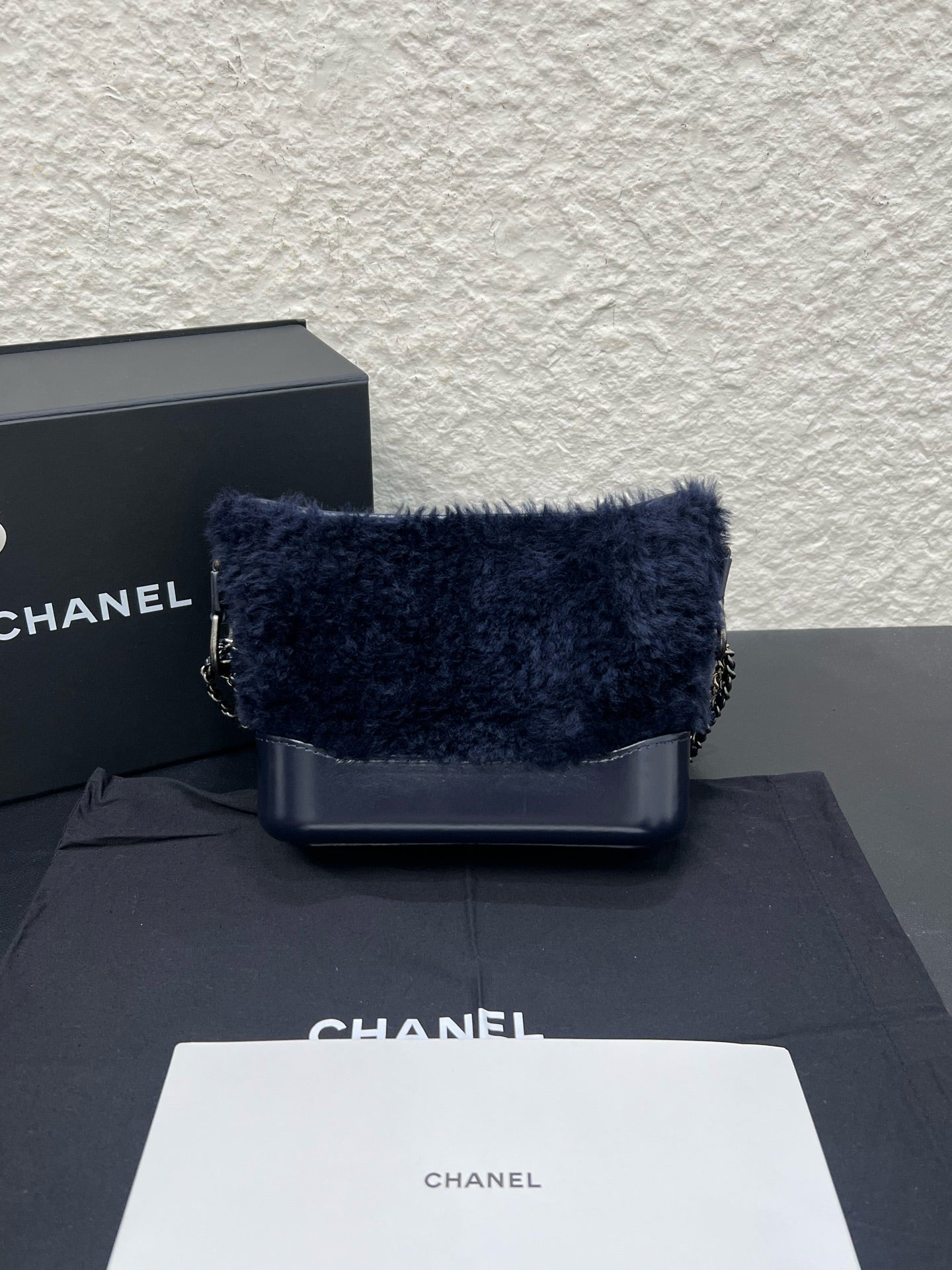 Chanel - Gabrielle - Wool - Navy - (small)
