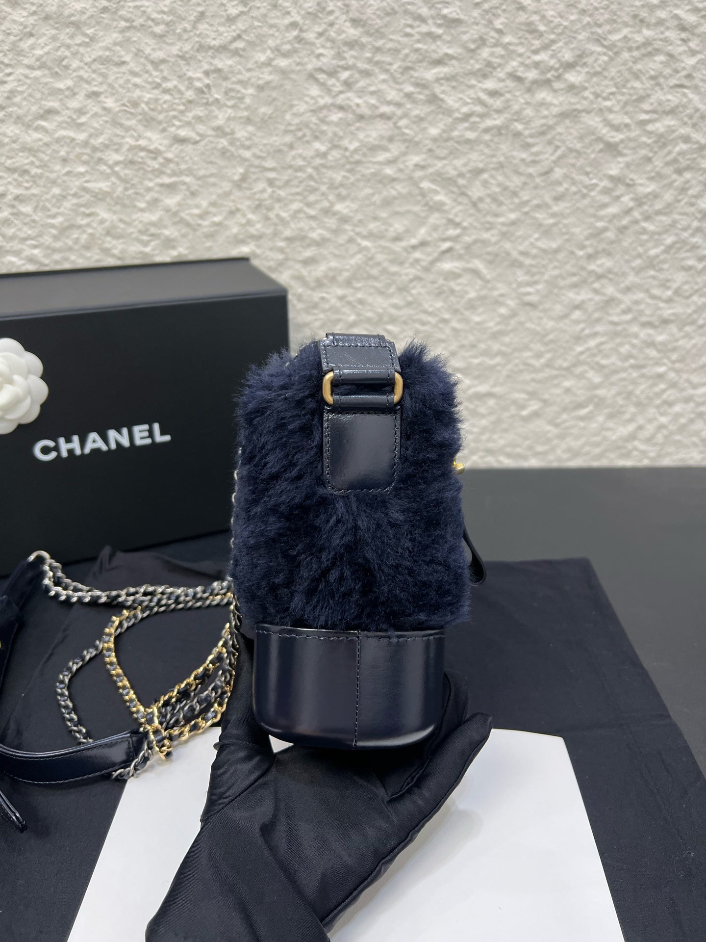 Chanel - Gabrielle - Wool - Navy - (small)