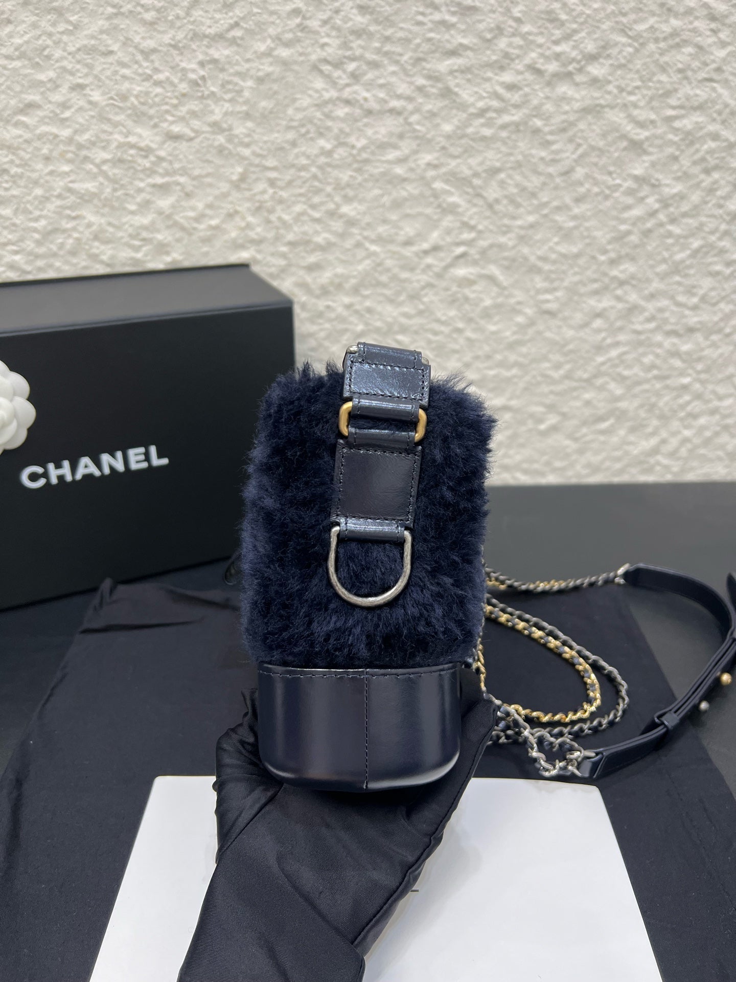 Chanel - Gabrielle - Wool - Navy - (small)