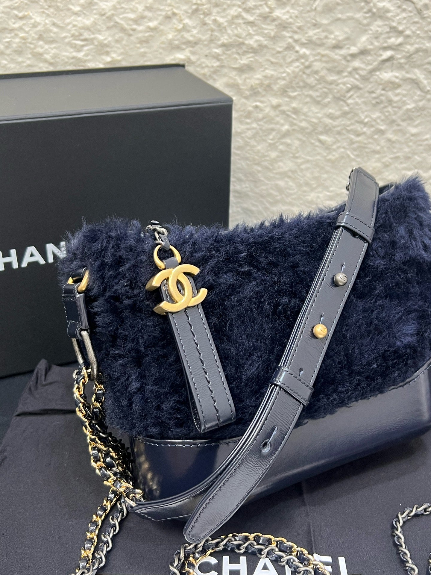 Chanel - Gabrielle - Wool - Navy - (small)