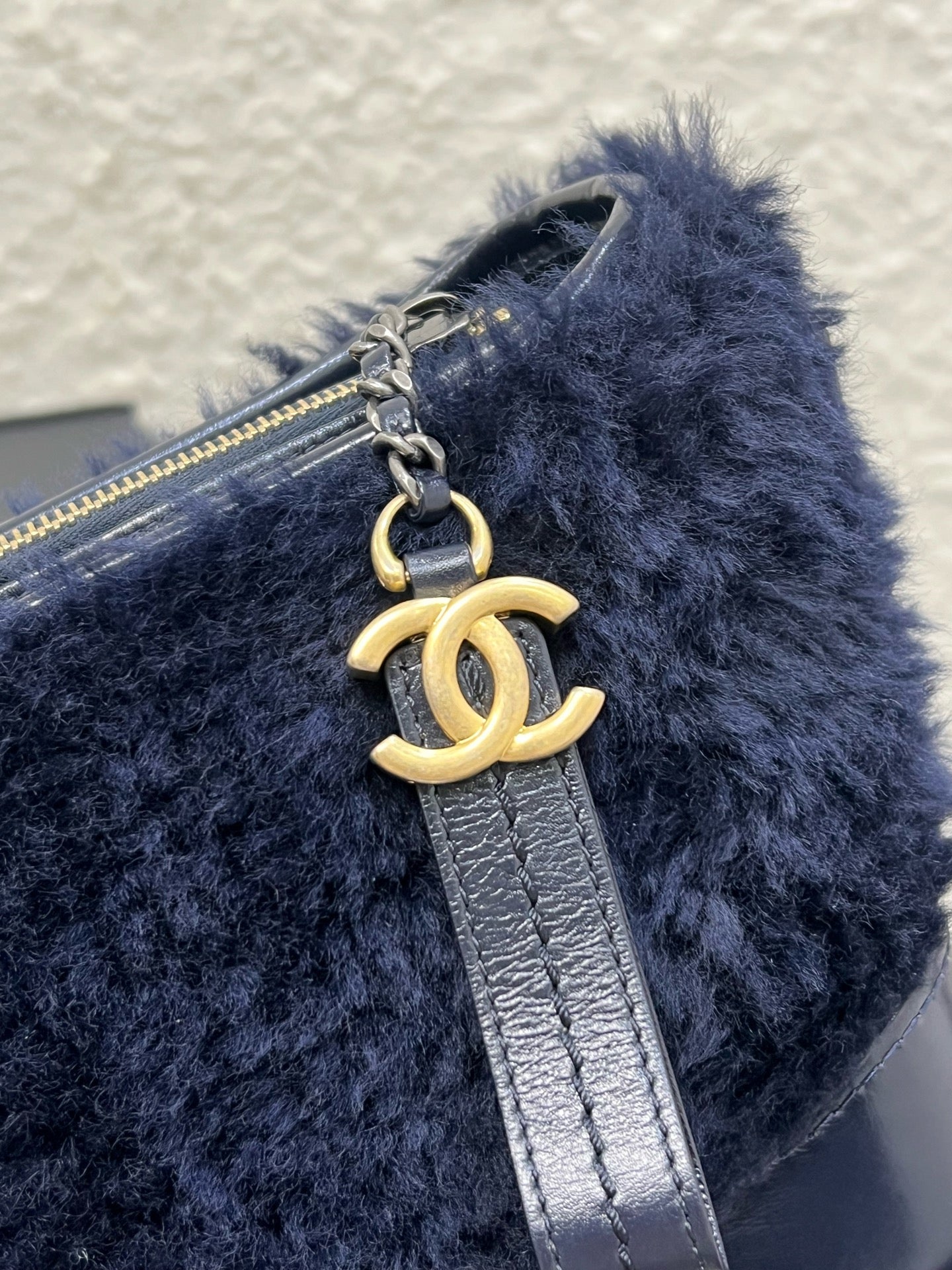 Chanel - Gabrielle - Wool - Navy - (small)