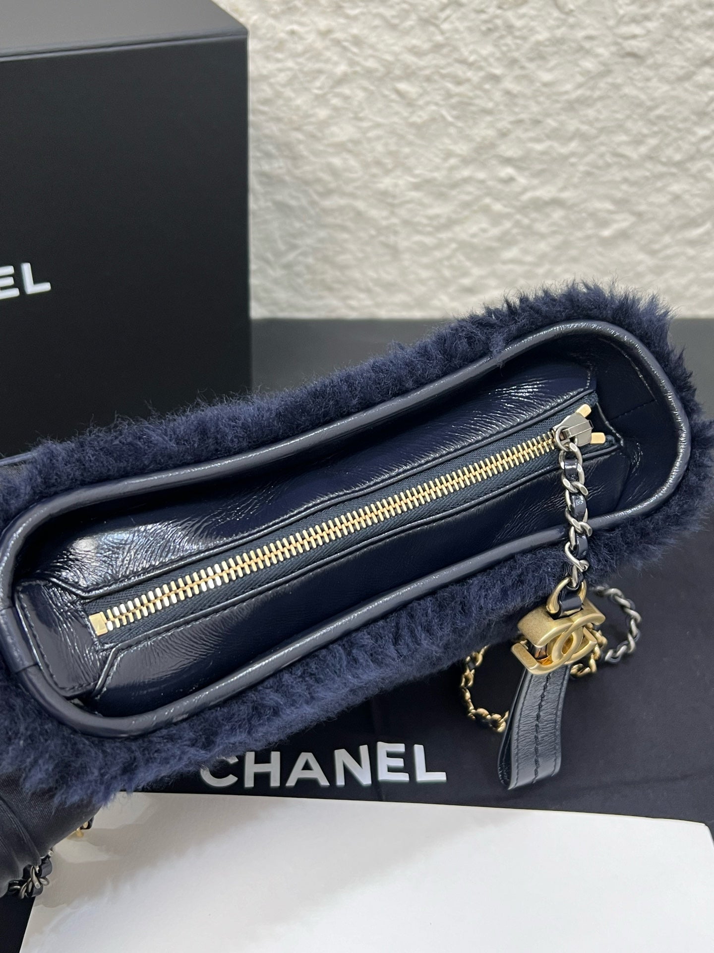 Chanel - Gabrielle - Wool - Navy - (small)